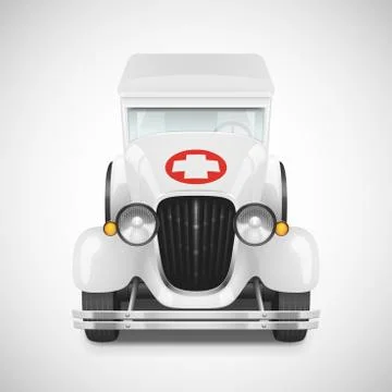 Retro car icon Stock Illustration