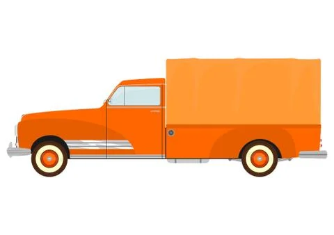 Retro car Stock Illustration