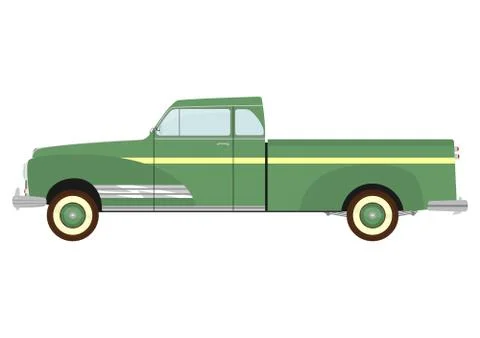 Retro car Stock Illustration