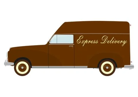 Retro car Stock Illustration