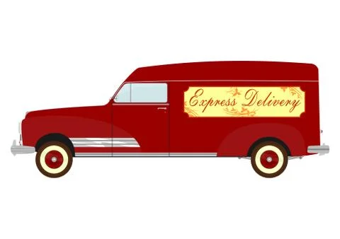 Retro car Stock Illustration