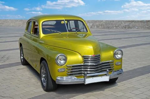 Retro car Stock-Fotos