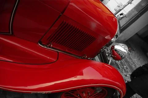 Retro car. Stock Photos