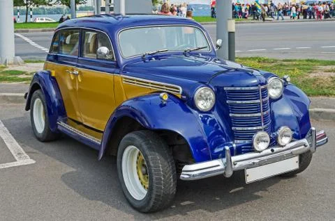 Retro car Foto stock