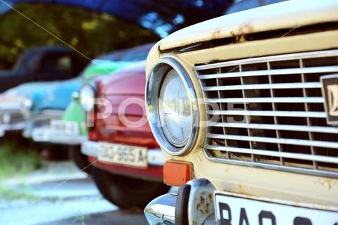 Retro car ussr 5
