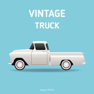 Retro car vector Stock Illustration