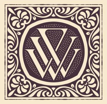 Retro card. Elements by layers. Stock Illustration