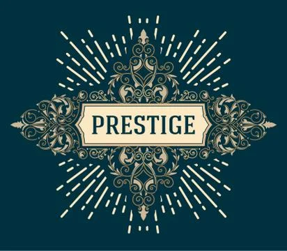 Retro card Stock Illustration