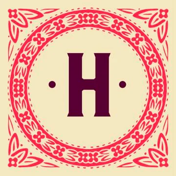 Retro card Stock Illustration