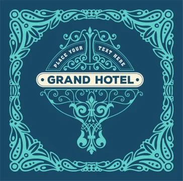 Retro card Stock Illustration