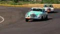Retro cars racing: Studebaker Power Hawk and Mercedes 280S HD Footage