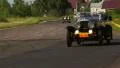 Retro cars rally: Buick 25X and Chrysler 75 Roadster. Vintage background HD Footage