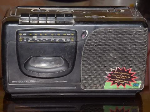 Retro Cassette Player Foto stock