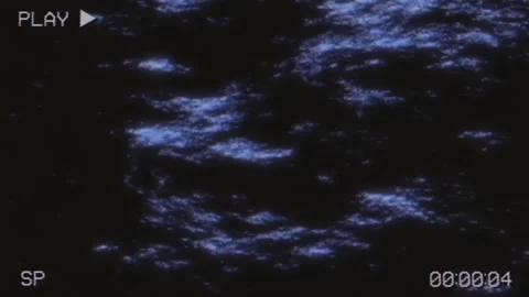 Retro CCTV or VHS video white noise background texture with red recording Stock Footage 242429600