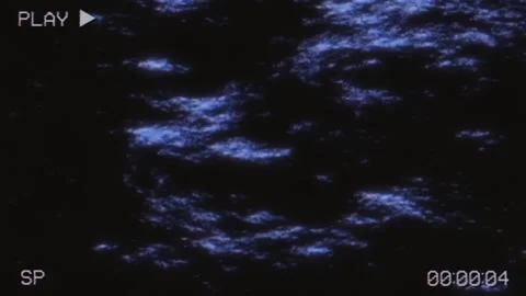 Retro CCTV or VHS video white noise background texture with red recording indica Stock Footage 254884061