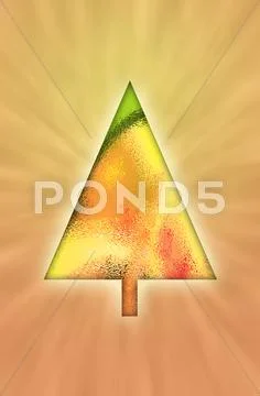 Retro christmas background Stock Illustration