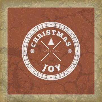 Retro christmas background 스톡 일러스트
