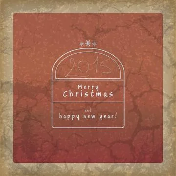 Retro christmas background 스톡 일러스트