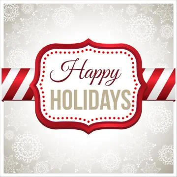 Retro Christmas Background Stock Illustration