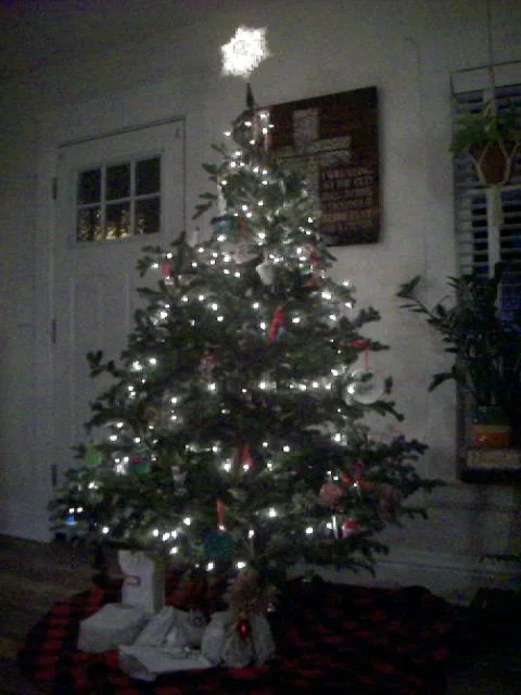 Retro Christmas tree Stock Footage 279523858