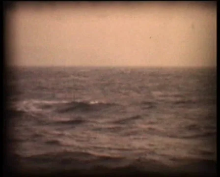 Retro Cine - Sailing Sea Loop Stock Footage 772471