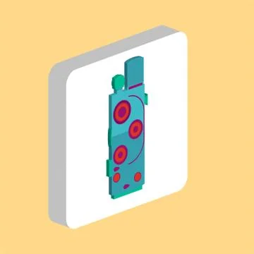Retro Cinema Camera computer symbol Stock Illustration