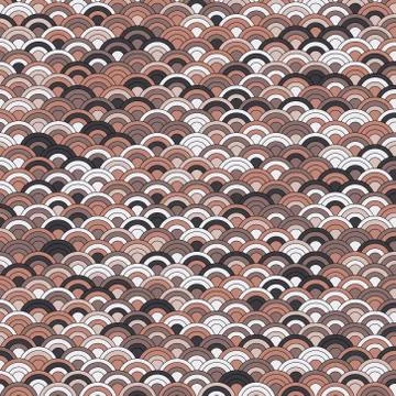 Retro circles background - vector illustration Stock Illustration