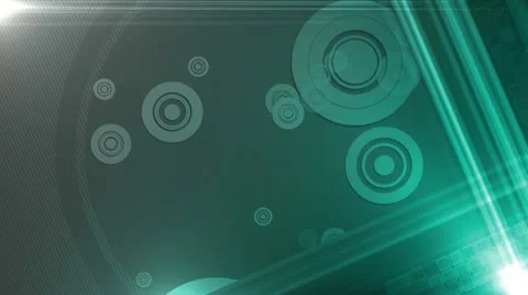 Retro Circles Light Blue Stock Footage 12656909