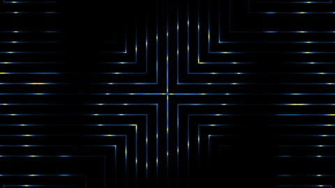 Retro Circuit Lines 05 Stock Footage 293929277