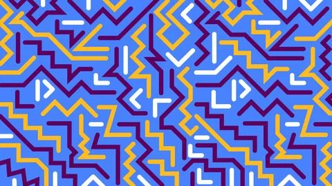 Retro circuit maze background イラスト素材