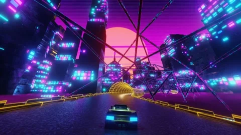 Retro City 库存影片 135846441