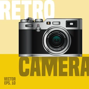 Retro Classic Camera Illustrazione stock