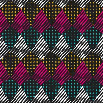 Retro cloth seamless texture Stock Illustration