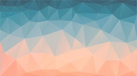 Retro color Abstract triangle background Stock Illustration