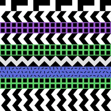 Retro color seamless pattern. Fancy abstract geometric art print. Ethnic hipster Stock Illustration