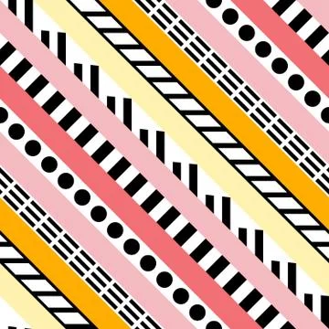Retro color seamless pattern. Fancy abstract geometric art print. Ethnic hipster Stock-Illustration
