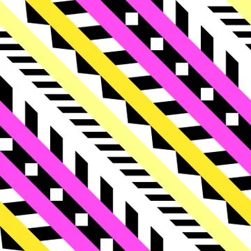 Retro color seamless pattern. Fancy abstract geometric art print. Ethnic hi.. Stock Illustration