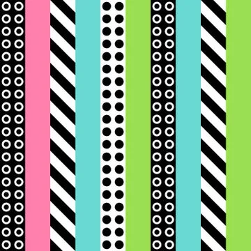 Retro color seamless pattern. Fancy abstract geometric art print. Ethnic hi.. 스톡 일러스트