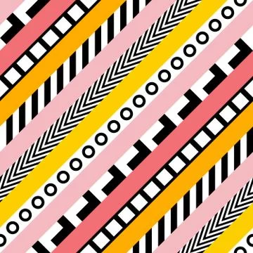 Retro color seamless pattern. Fancy abstract geometric art print. Ethnic hips Stock Illustration