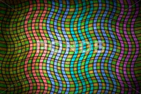 Retro colored striped background . Stock Illustration