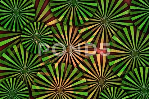 Retro colored striped background . Stock Illustration