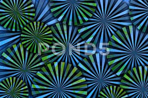 Retro colored striped background . Stock Illustration