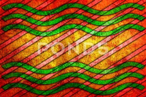 Retro colored striped background . Stock Illustration