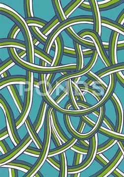 Retro colorful blue background Stock Illustration