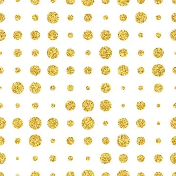 Retro colorful dot seamless pattern. illustration Stock Illustration