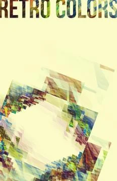 Retro colors Stock Illustration