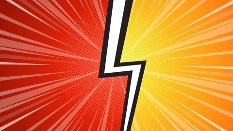 Retro comic backdrop featuring a VS. versus design. Stock Footage 334636752