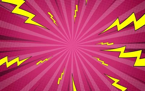 Retro comic background design. Vector illustration. 스톡 일러스트