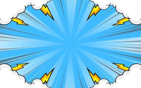 Retro comic background design. Vector illustration. Stock Illustration