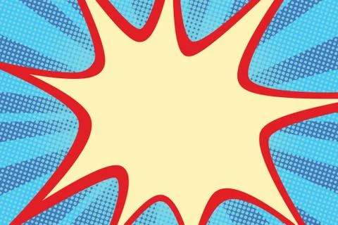 Retro comic blue background raster gradient halftone イラスト素材